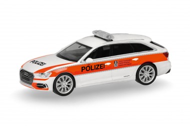 Herpa 099370 Audi A6 Avant Polizei Graubünden 