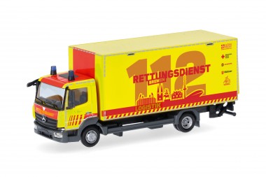 Herpa 099448 MB Atego Koffer-LKW FW Bremen - Logistik 