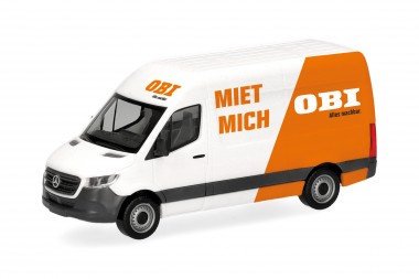 Herpa 099714 MB Sprinter Koffer-Lkw OBI 