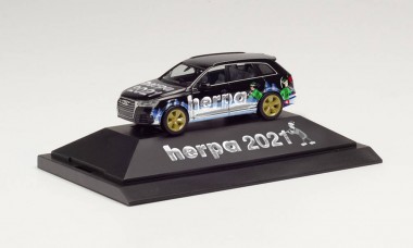 Herpa 102179 Audi Q7 Herpa Weihnachts-PKW 2021 