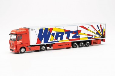 Herpa 315593 MB Actros BS Kühl-KSZ Wirtz Popart 
