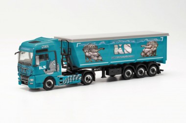 Herpa 316538 MAN TGX XXL Stahlmulden-SZ KS Container 