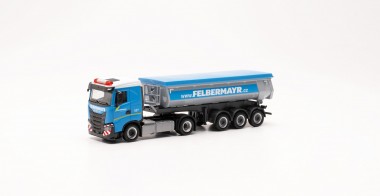 Herpa 316569 veco S-Way ND Rundmulden-SZ Felbermayr 