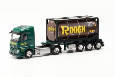 Herpa 316637 MB Actros SS Tank-C-SZ Rinnen 