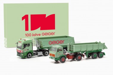 Herpa 316699 MAN TGS TN 4x4 RM-SZ 100 Jahre Geiger 