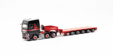 Herpa 316934 MAN TGX GX 6x2 Semitieflade-SZ Mammoet 