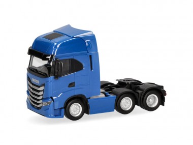 Herpa 317122-003 Iveco S-Way SZM 3a (6x2) erkehrsblau 