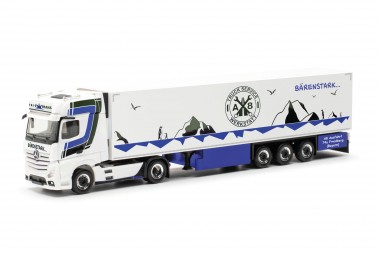 Herpa 317320 MB Actros GS Kühl-KSZ Trio Trans 