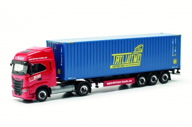 Herpa 317368 Iveco S-Way LNG 40ft C-SZ HH Bode 