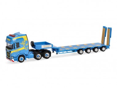 Herpa 318884 Scania CR20 HD Semitieflade-SZ Wittwer 