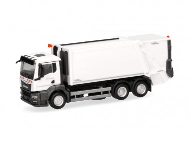 Herpa 319010 MB TGS NN Pressmüllwg. weiß 