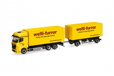 Herpa 319355 MB Actros BS WK-HZ Welti-Furrer 