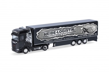 Herpa 319386 Scania CS20 HD Kühl-SZ Heide Logistik 