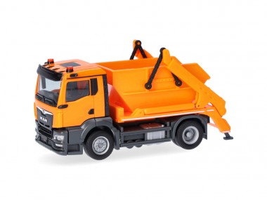 Herpa 319768 MAN TGS NN Absetzkipper AK12 orange 