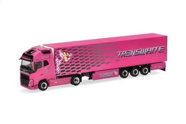 Herpa 319836 Volvo FH GL Kühl-KSZ Transwhite (P) 
