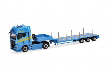 Herpa 320047 MAN TGX GX Semitieflade-SZ Zillner 