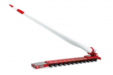 Herpa 320054 Goldhofer FTV 300 mit Windradflügel Mam 