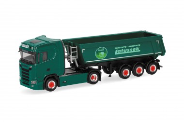 Herpa 320337 Scania CS 20 ND Rundmulden-SZ Latussek 