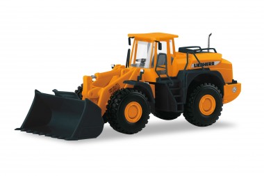 Herpa 320467 Liebherr Radlader L580 kommunalorange 