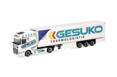 Herpa 320641 DAF XG Kühlkoffer-SZ GESUKO 