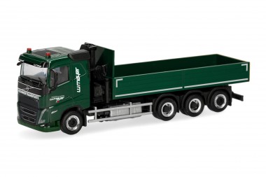 Herpa 321693 Volvo FH FD Lkw mit Ladekran Mayer  