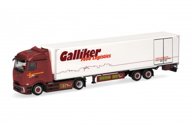 Herpa 321952 MB eActros 600 BS Kühl-KSZ Galliker 
