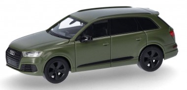 Herpa 420969-002 Audi Q7 mit getönten Scheiben olivgrün 