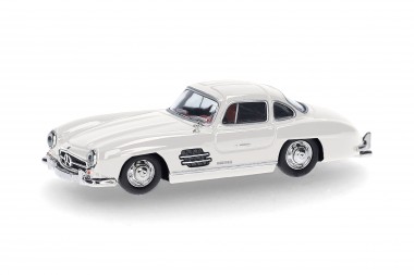 Herpa 421089-002 MB 300 SL Flügeltürer weiß 