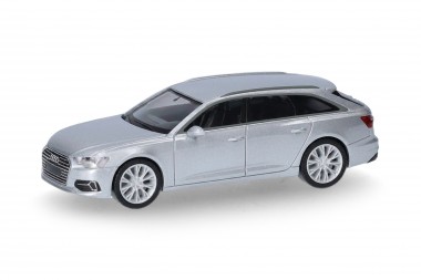 Herpa 430647-006 Audi A6 (C8) Avant eissilber 