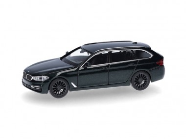 Herpa 430708-004 BMW 5er Touring (G31) oxfordgrün II 