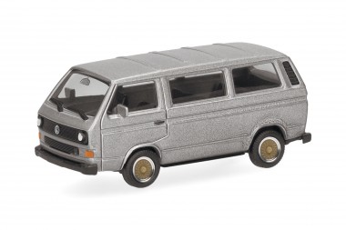 Herpa 430876-003 VW T3 Bus silber 