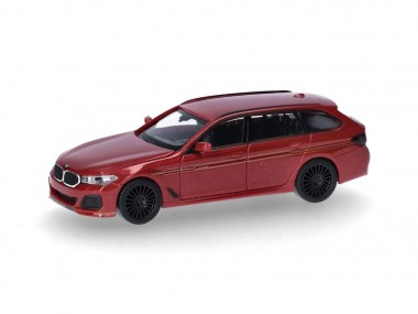 Herpa 430968-002 BMW Alpina B5 Touring fire red Metallic 
