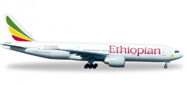 Herpa 528115 Boeing 777-200LR Ethiopian Airlines 