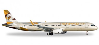 Herpa 528689 Airbus A321 Etihad Airways 