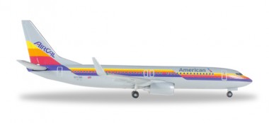 Herpa 529631 Boeing 737-800 AA Air Cal Heritage 