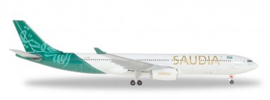 Herpa 531320 Airbus A330-300 SAUDIA National Day 