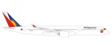 Herpa 533836 Airbus A350-900 Philippine Airlines  