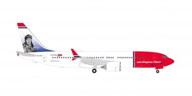 Herpa 535229-001 Boeing 737 Max 8 Norwegian Air Shuttle 