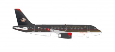 Herpa 536271 Airbus A319 Royal Jordanien 