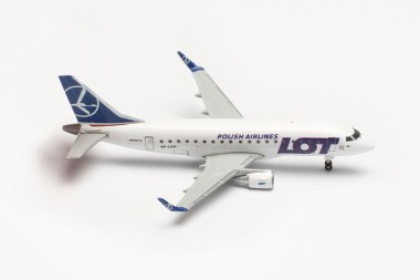 Herpa 536318 Embraer 175 LOT Polish Airlines 