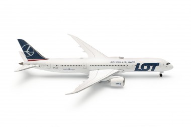 Herpa 536646-001 Boeing 787-9 Dreamliner LOT Polish Airli 