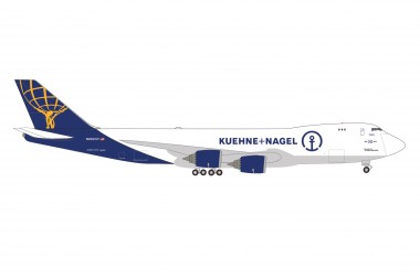 Herpa 537506 Boeing 747-8F (Atlas Air) Kühne&Nagel 