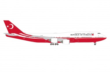 Herpa 537520 Boeing 747-8 BBJ Turkey Government 