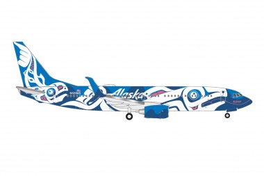 Herpa 537643 Boeing 737-800 Alaska Airlines 