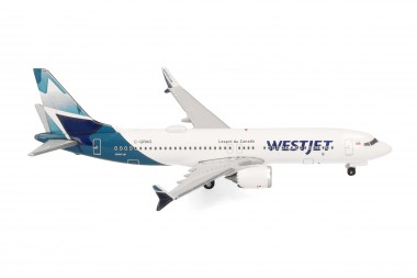 Herpa 537803 Boeing 737-Max8 Westjet 