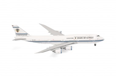 Herpa 538046 Boeing 747-8 Kuwait Govermment 