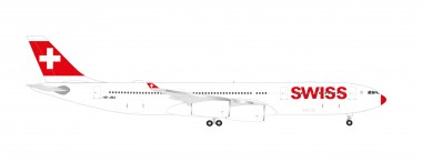 Herpa 538183 Airbus A340-300 Swiss International 