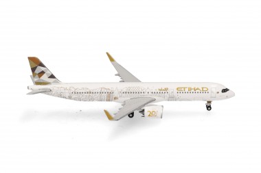Herpa 538473 Airbus A321neo Etihad Airways  