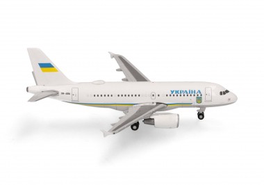 Herpa 538725 Airbus A319 ACJ Ukraine Government 