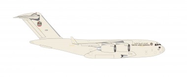 Herpa 539395 Boeing C-17A Globemaster III United Arab 